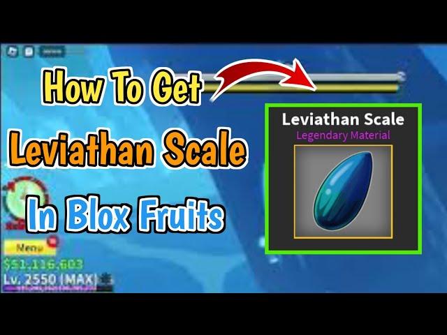 How To Get Leviathan Scale In Blox Fruits (2024) | New Mythical Item Leviathan Scale