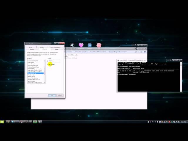 Change (Spoof) Your MAC address in Windows 7 (Wired/Wireless) *READ DESCRIPTION*