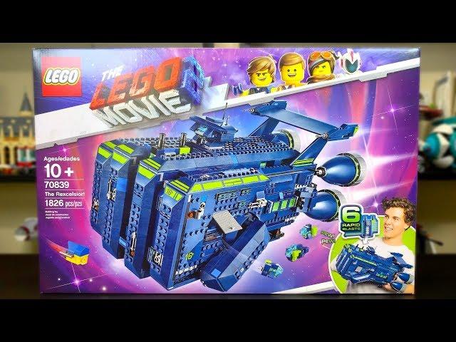 LEGO Movie 2 70839 REXCELSIOR Review! Summer 2019 LEGO Movie 2 Set!