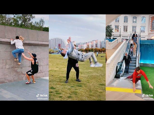 Action , Comedy  Fun | Best of Kirya Pranks and Flips Videos | @KiryaKolesnikov Tiktok Compilation