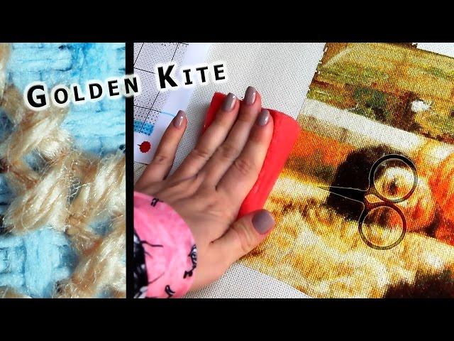 Golden Kite 683 - Dolce Far Niente // Этап  #3. Процесс вышивки.