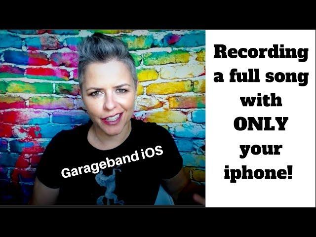 How to Record a Full Song on iphone | Garageband iOS Tutorial