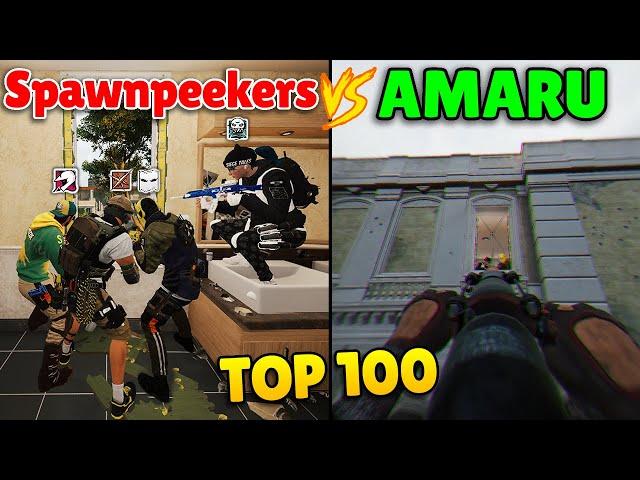 TOP 100 SMARTEST & FUNNIEST MOMENTS IN RAINBOW SIX SIEGE