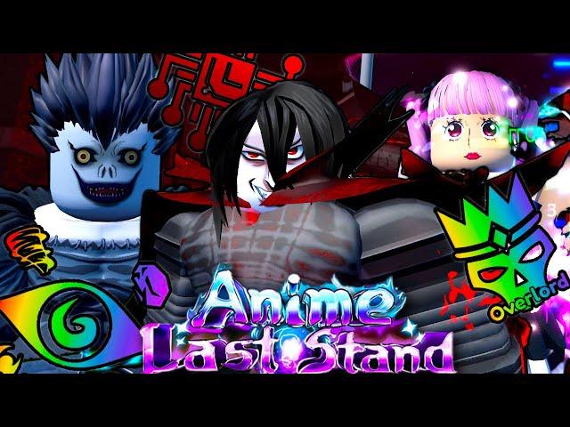 Creating The Most *OVERPOWERED* HALLOWEEN Team In Anime Last Stand!