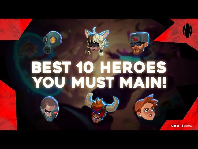 The Best New 10 Heroes You Should Use! (BULLET ECHO)