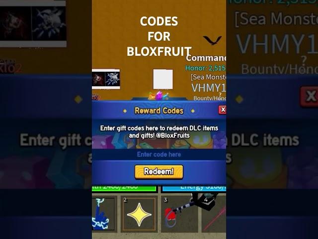 Codes for blox fruit stat refund 2024 #roblox #bloxfruits #bloxfrut #kitsune #shorts