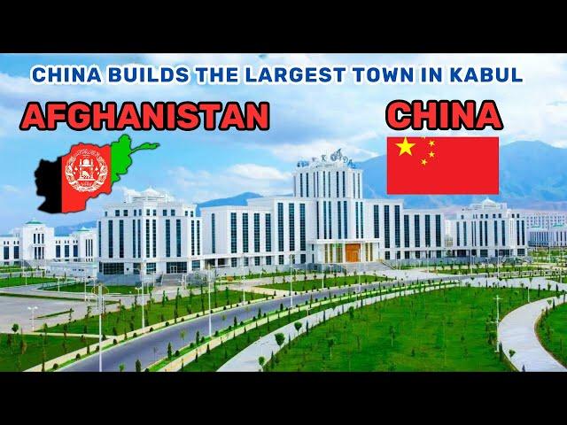 China Builds The Largest Industrial Town in Kabul, Afghanistan! 216 Million Dollars Project!