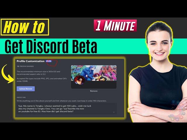 How to get discord beta 2024 | How to 1 minute