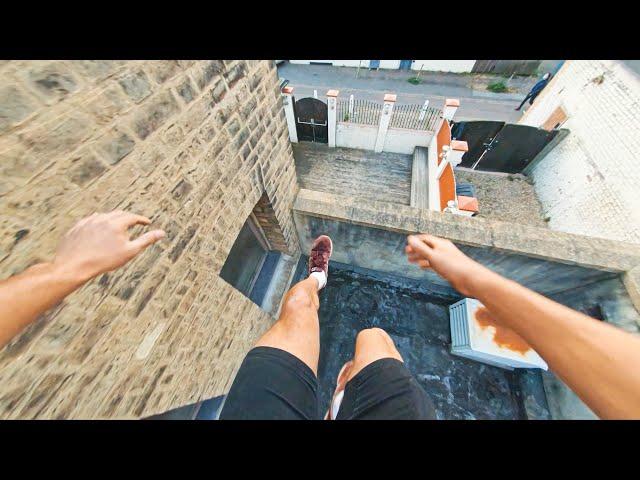 UNSEEN Rooftop Parkour POV in Cambridge