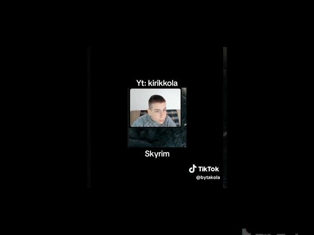 буква ë | yt: Kirikkola #kirikkola #theelderscrollsvskyrim