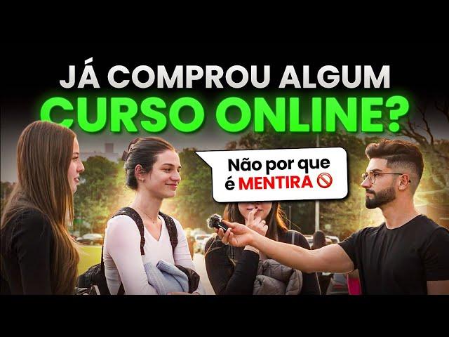 Marketing Digital é MENTIRA? O Que as Pessoas REALMENTE Acham? Fui Pra Rua Descobrir!