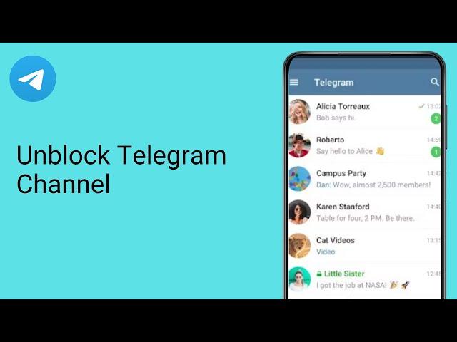 How to Unblock Telegram Channels