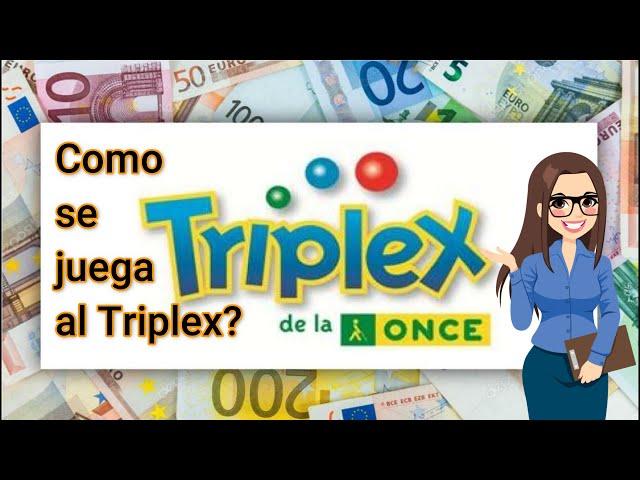 Como se juega al Triplex de la Once‍‍