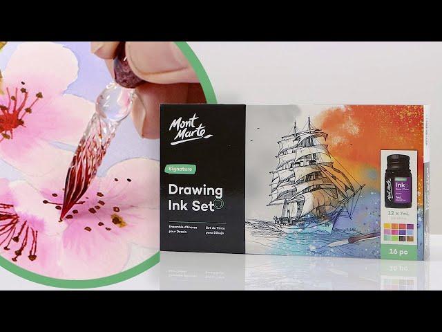 Drawing Ink Set Signature 16pc Product Demo