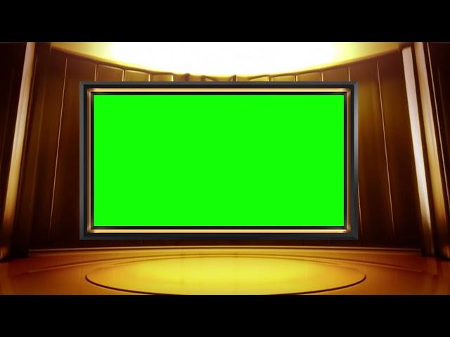 Animated Stage Green Screen Luxury Motion Graphics in 4K Quality | FREE TO USE | iforEdits