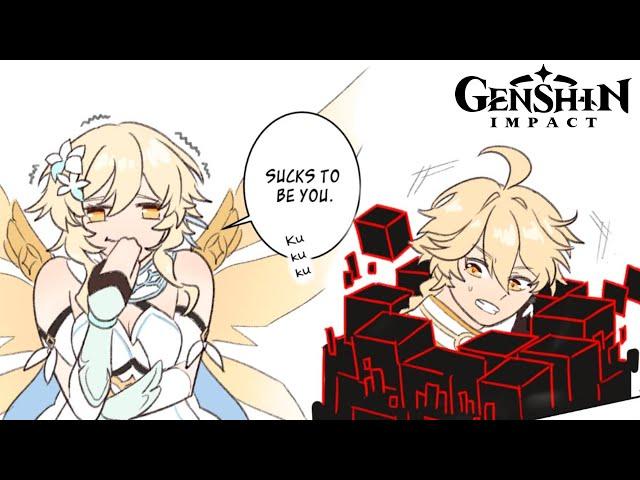 What If The Twins Acted Like Siblings IRL? [Genshin Impact] | Comic Dub