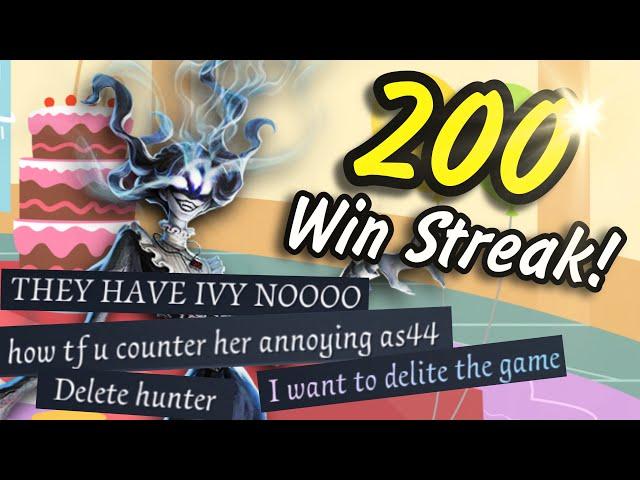 Ivy’s 200th Win Match | Identity V