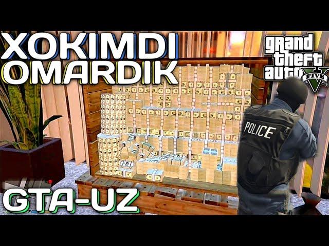 GTA 5/ REAL HAYOT Xokimni Uyini Omaramiz Uzbekcha gta 5 gta 5 uzbek tilida