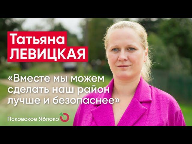 Татьяна Левицкая: «Вместе мы можем сделать наш район лучше и безопаснее»  / кандидаты «Яблока»