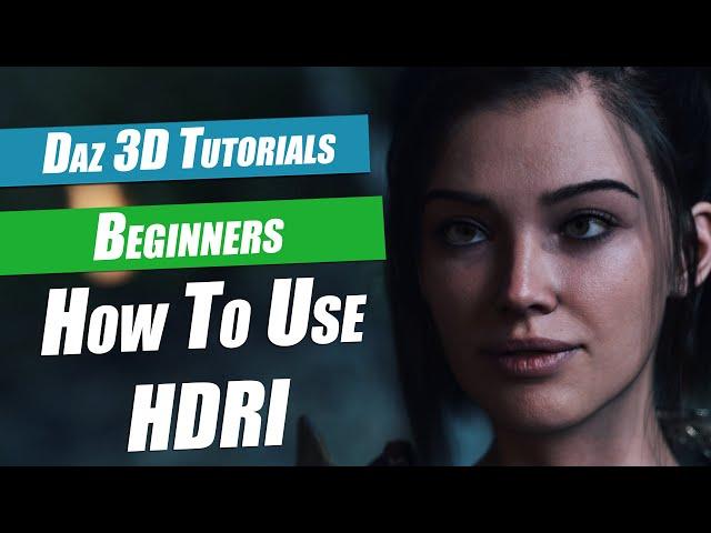 Daz Beginners Tutorial : How To Use HDRI