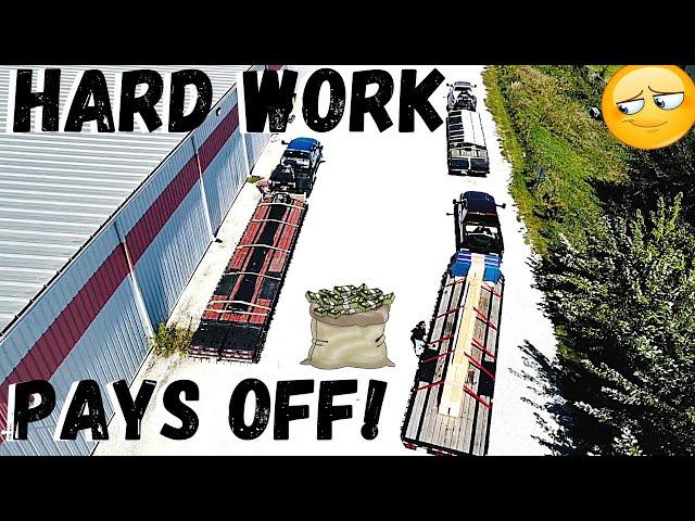 Life On The Road as a Non CDL Hotshot Trucker | I Had To Tarp Almost Every Load | Hard Work Pays Off