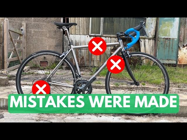 I Bought a Cheap Titanium Road Bike Frame Online... It Didn't Go Well...