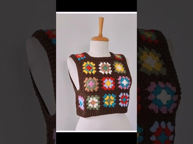 Free Crochet Blouses Design ideas #knittinglove