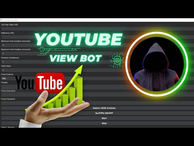 youtube views and watch time bot  how to use free download 2024