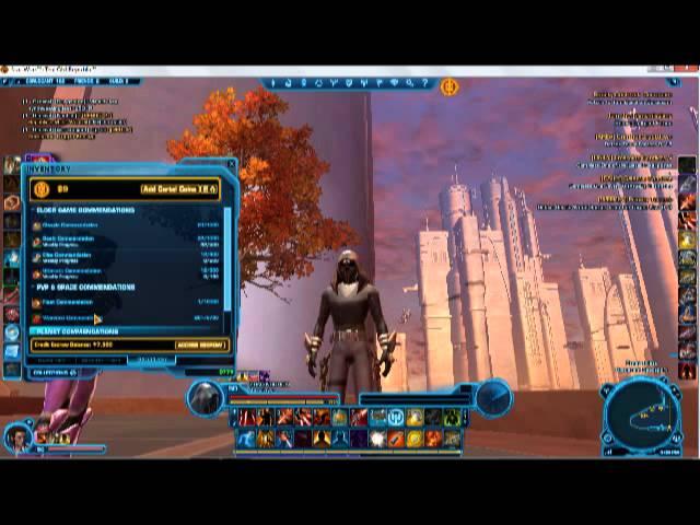 SWTOR TRICK- How to get past credit caps & escrow.