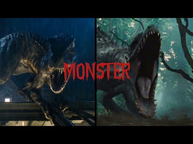 Jurassic World Indominus rex & Indoraptor tribute [MONSTER]