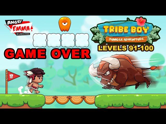 Tribe Boy: Jungle Adventure GAME OVER - Levels 91-100 + BOSS + Bonus