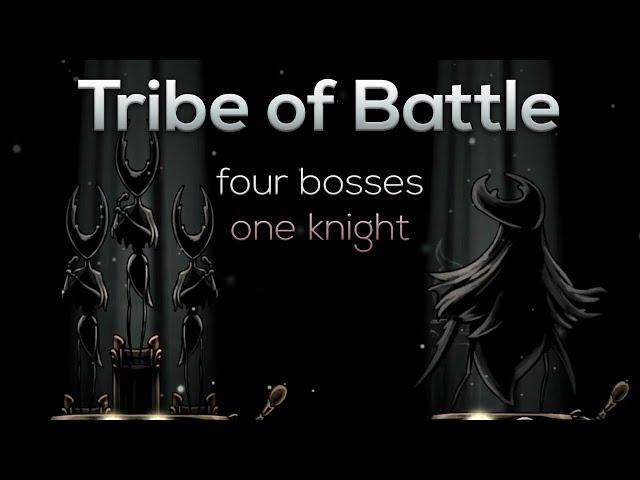 Hollow Knight - Tribe of Battle (Ascended) Speedrun - 1:06.92