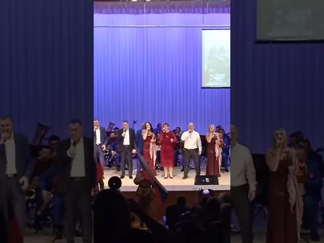 Валентин Фирсов и коллектив "Созвучие" с патриотической программой...