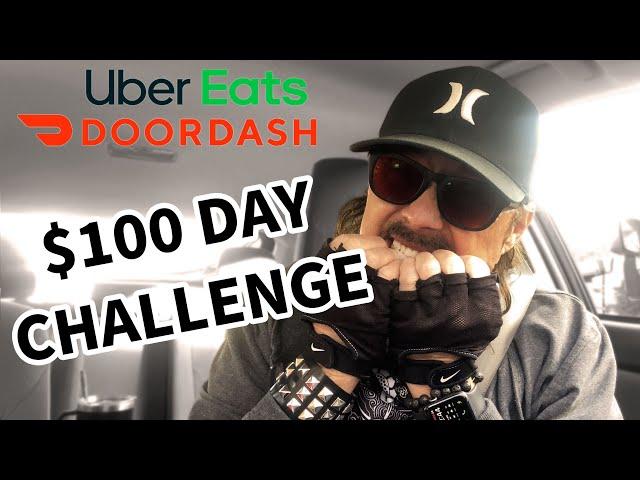 $100 Challenge! Did I Make It? RockNRoll Delivery #doordash #ubereats #instacart #dasher #gigworker