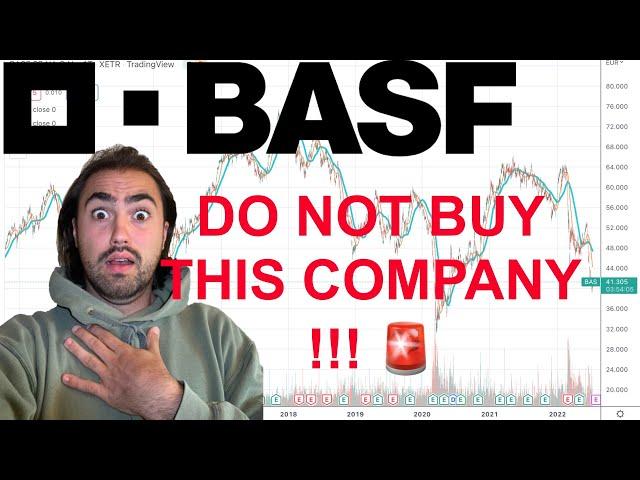 BASF STOCK | DON'T BUY THIS COMPANY | Stock Analysis