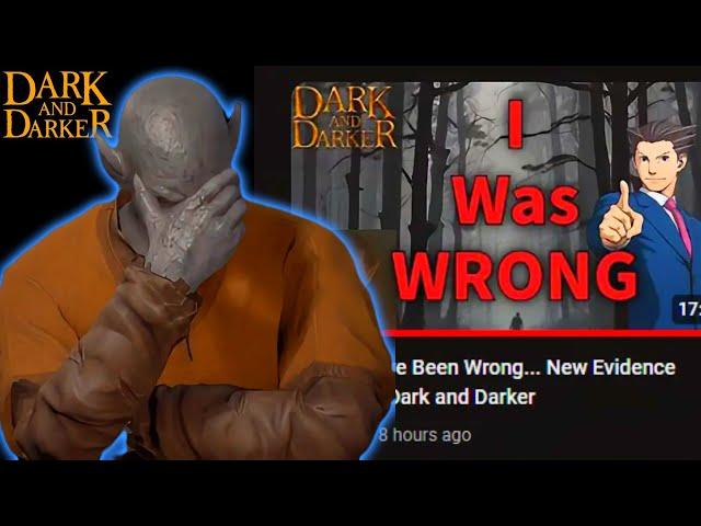 I Was Wrong | thelorr Reacts Dark and Darker