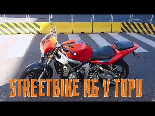 Yamaha R6 streetbike - velmi vkusná přestavba. A zjevně funkční!