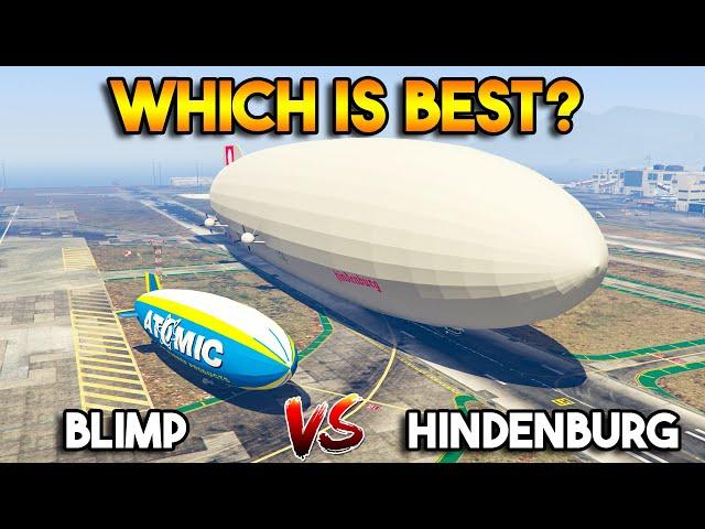 GTA 5 BLIMP VS REAL HINDENBURG AIRSHIP (WHICH IS BEST?)