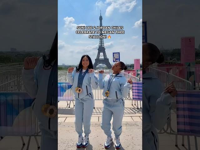 Suni Lee & Jordan Chiles CELEBRATE Paris Olympics Wins!  #parisolympics2024