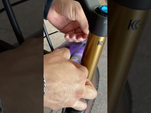 PURPLE COMBO !!! | PURPLE MUDGUARD AND GRIPS #mtb #amtb #allmountainstyle #enduro #asmr  #downhill