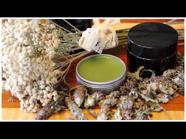 How to make herbal salves with herb infused oils