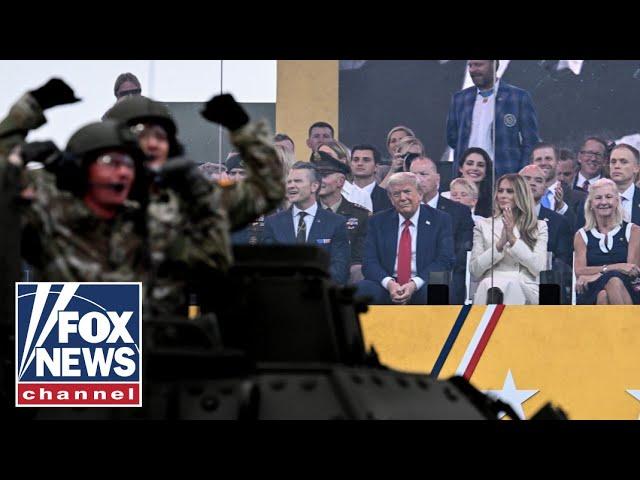 Trump’s military parade lauded for sending ‘STRONG MESSAGE’ to global threats