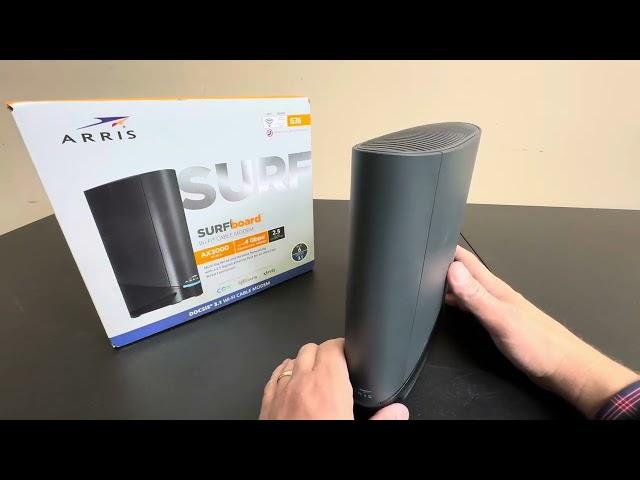 ARRIS Surfboard G34 DOCSIS 3 1 Gigabit Cable Modem & Wi Fi 6 Router AX3000 Review