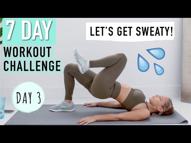 15 MINUTE WORKOUT - FULL BODY | 1 week workout challenge, DAY 3
