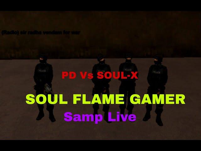 PD vs SOUL-X | Lucifer John | Legendary Roleplay | Samp | Tamil | Live 