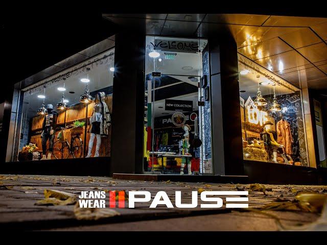 Pause jeans and sports wear | Fashion store |  Promotional Video ad