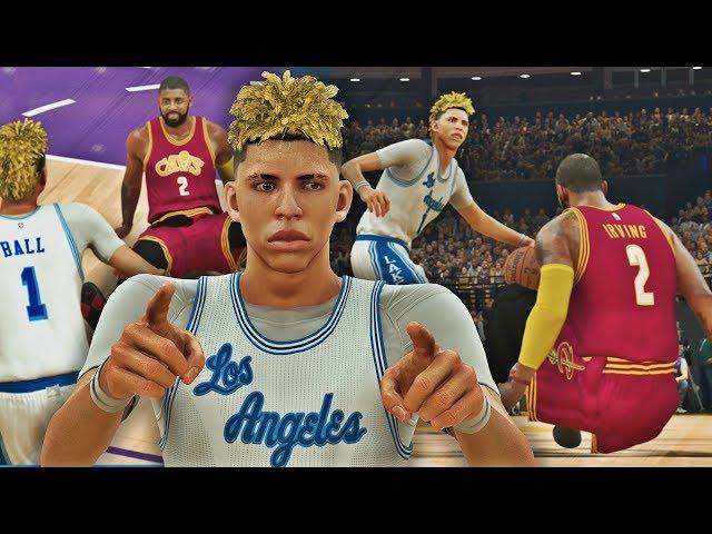 NBA 2K17 MyCAREER LaMelo Ball #6 - LaMelo Breaks Kyrie Ankles!!