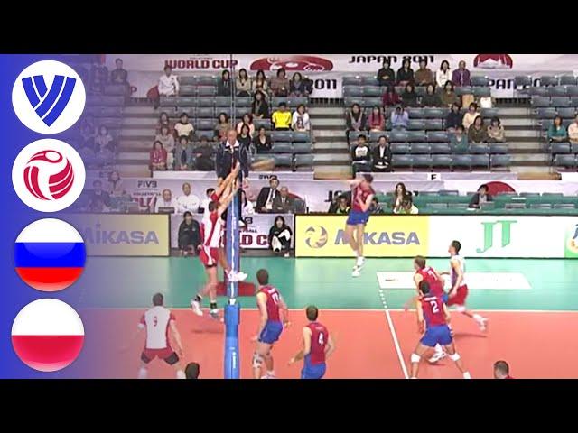 Poland vs. Russia - Full Match | Men's Volleyball World Cup 2011