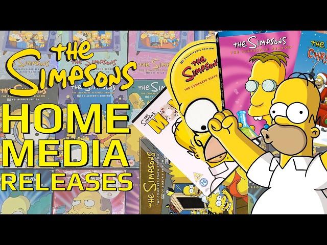 The Wacky World of The Simpsons' DVD releases