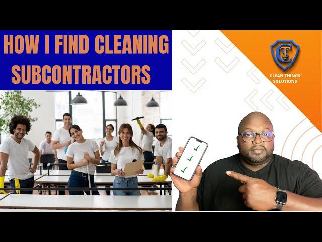 How to Hire Subcontractors for Your Cleaning Business